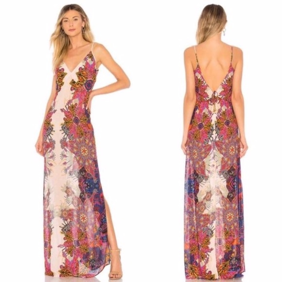 Free People Dresses & Skirts - Free People Intimately Wildflower Printed Slip Maxi Dress